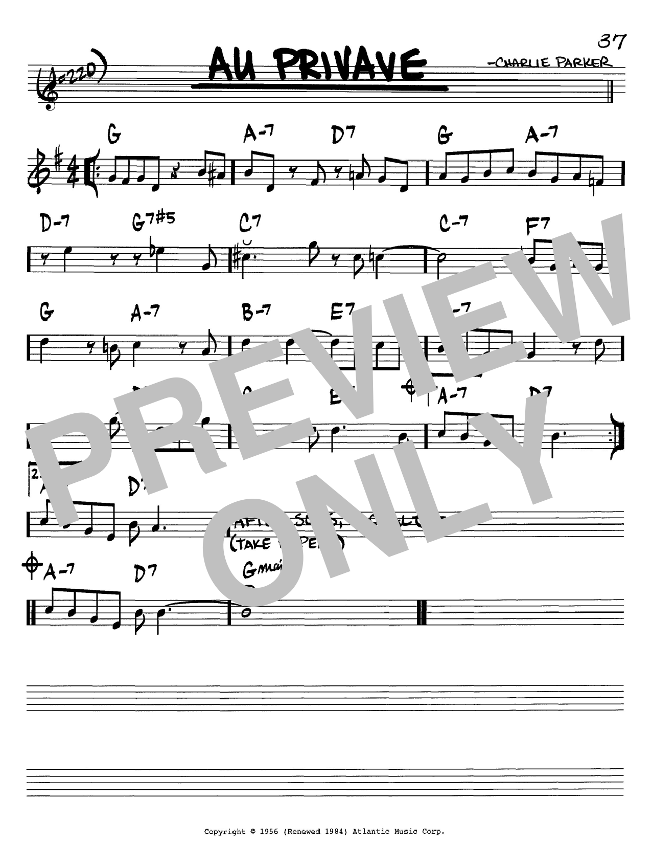 Preview Charlie Parker Au Privave Jazz sheet music, notes and chords for Piano Transcription, SKU: 198810 sheet music, piano notes, chords, guitar tabs, score, transpose, transcribe, how to play, guide, download, learn, tutorial, progression, song, artist, awards, billboard, mtv, vh1, tour, single, album, release