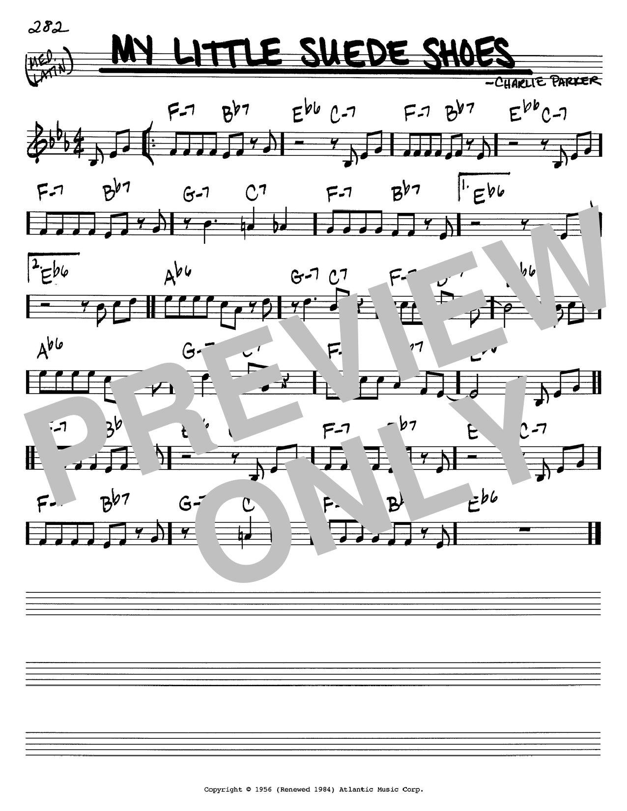 Preview Charlie Parker My Little Suede Shoes Jazz sheet music, notes and chords for Piano Transcription, SKU: 199008 sheet music, piano notes, chords, guitar tabs, score, transpose, transcribe, how to play, guide, download, learn, tutorial, progression, song, artist, awards, billboard, mtv, vh1, tour, single, album, release