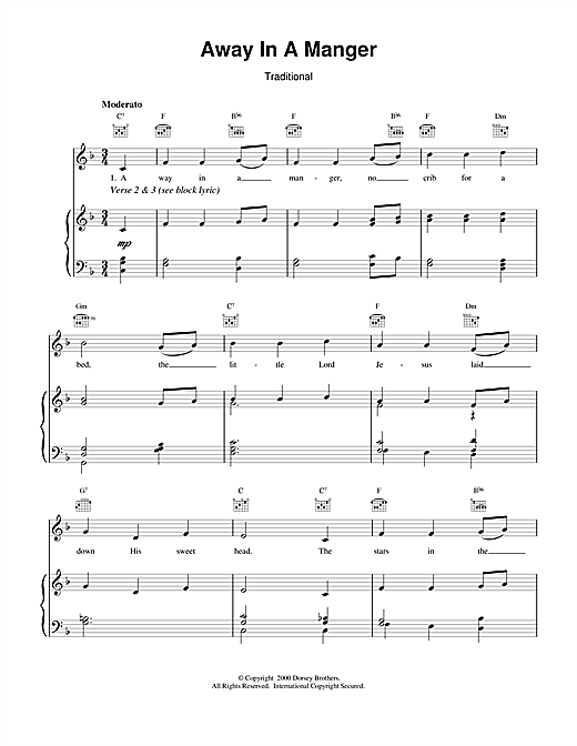 Preview Christmas Carol Away In A Manger Christmas sheet music, notes and chords for Trumpet Solo, SKU: 418143 sheet music, piano notes, chords, guitar tabs, score, transpose, transcribe, how to play, guide, download, learn, tutorial, progression, song, artist, awards, billboard, mtv, vh1, tour, single, album, release
