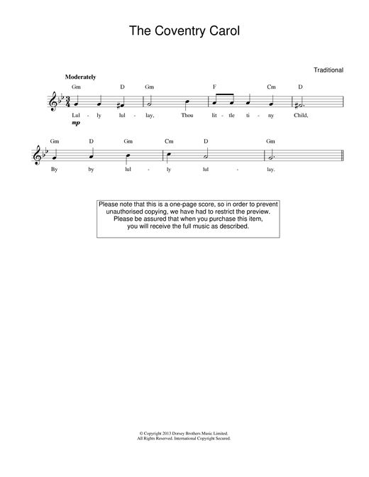 Preview Christmas Carol Coventry Carol Christmas sheet music, notes and chords for Guitar, SKU: 100222 sheet music, piano notes, chords, guitar tabs, score, transpose, transcribe, how to play, guide, download, learn, tutorial, progression, song, artist, awards, billboard, mtv, vh1, tour, single, album, release