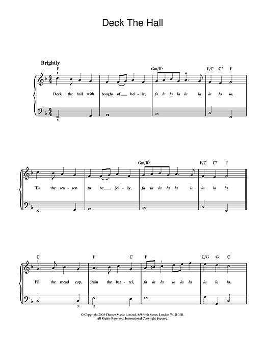 Preview Christmas Carol Deck The Halls Christmas sheet music, notes and chords for Piano & Vocal, SKU: 112461 sheet music, piano notes, chords, guitar tabs, score, transpose, transcribe, how to play, guide, download, learn, tutorial, progression, song, artist, awards, billboard, mtv, vh1, tour, single, album, release