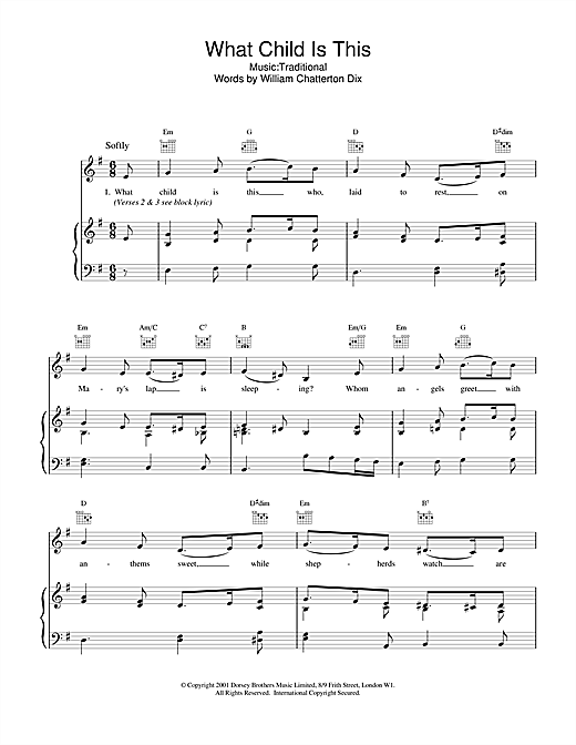 Preview Christmas Carol What Child Is This? Christmas sheet music, notes and chords for Super Easy Piano, SKU: 253728 sheet music, piano notes, chords, guitar tabs, score, transpose, transcribe, how to play, guide, download, learn, tutorial, progression, song, artist, awards, billboard, mtv, vh1, tour, single, album, release