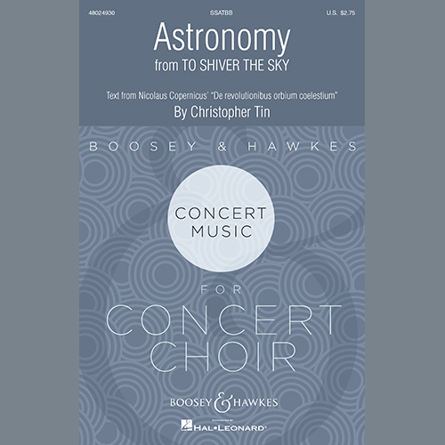 Christopher Tin profile Christopher Tin Astronomy (from To Shiver The Sky) profile image