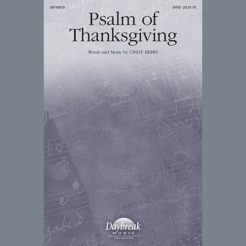 Cindy Berry Psalm Of Thanksgiving profile image