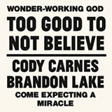 Cody Carnes picture from Too Good To Not Believe (feat. Brandon Lake) released 06/08/2021