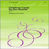 Conley Christmas Carols For Sax Quartet - 1st Alto Sax Sheet Music and PDF music score - SKU 124809