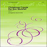 Conley Christmas Carols For Sax Quartet - Eb Baritone Sax Sheet Music and PDF music score - SKU 124810