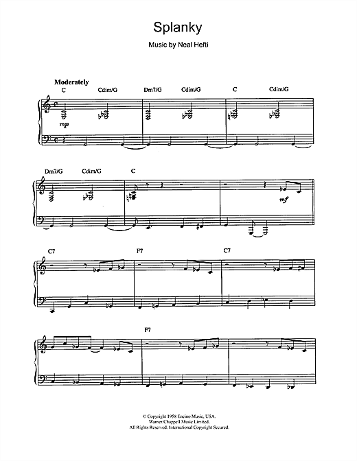Preview Count Basie Splanky Jazz sheet music, notes and chords for Piano, SKU: 111405 sheet music, piano notes, chords, guitar tabs, score, transpose, transcribe, how to play, guide, download, learn, tutorial, progression, song, artist, awards, billboard, mtv, vh1, tour, single, album, release