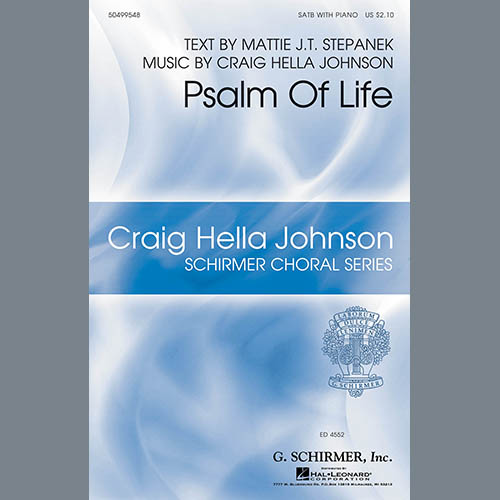Craig Hella Johnson Psalm Of Life profile image