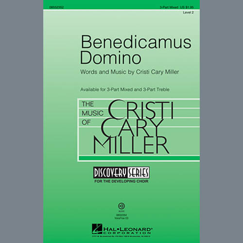 Cristi Cary Miller Benedicamus Domino Sheet Music and PDF music score - SKU 82271