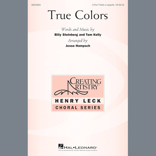 Cyndi Lauper True Colors (arr. Jesse Hampsch) Sheet Music and PDF music score - SKU 196399