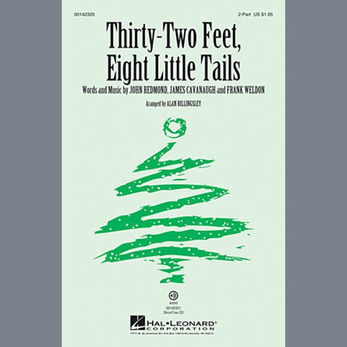 Gene Autry Thirty-Two Feet, Eight Little Tails (arr. Alan Billingsley) 160673