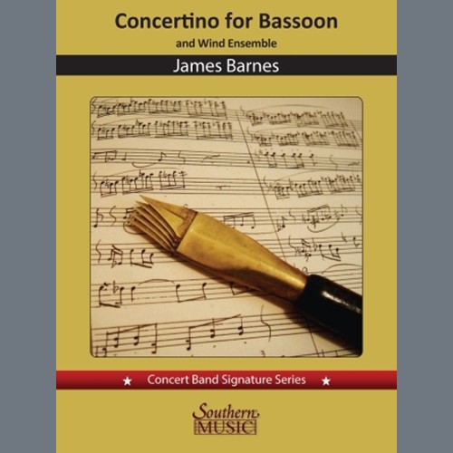 James Barnes Concertino for Bassoon (Solo / Piano Reduction) 1630500