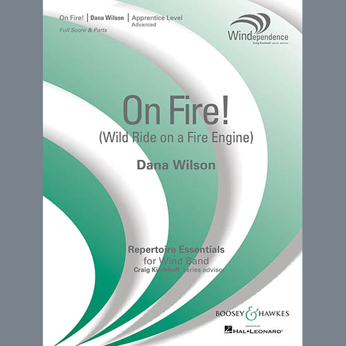 Dana Wilson On Fire! (Wild Ride on a Fire Engine) - Bb Bass Clarinet Sheet Music and PDF music score - SKU 414365