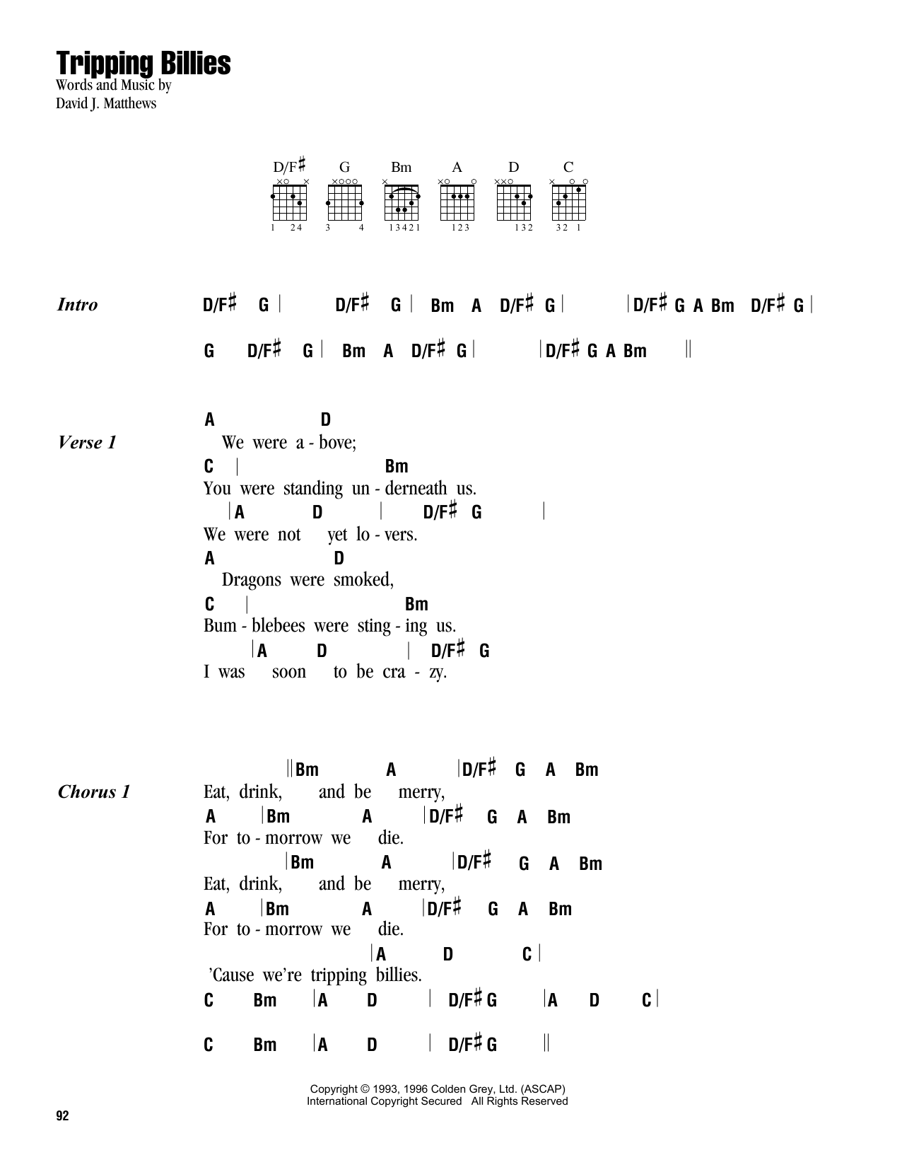 Preview Dave Matthews Band Tripping Billies Rock sheet music, notes and chords for Drums Transcription, SKU: 174372 sheet music, piano notes, chords, guitar tabs, score, transpose, transcribe, how to play, guide, download, learn, tutorial, progression, song, artist, awards, billboard, mtv, vh1, tour, single, album, release