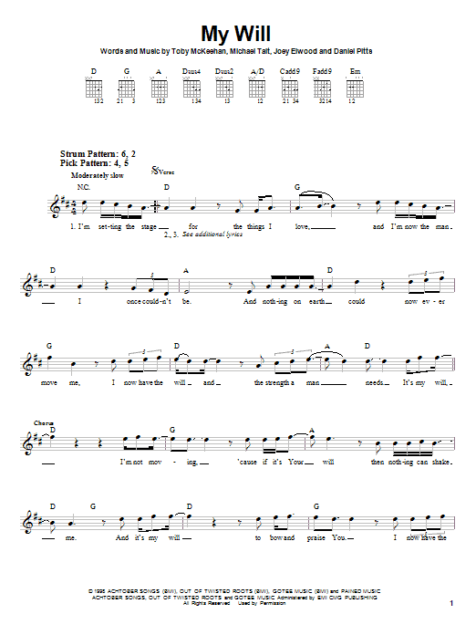 Preview dc Talk My Will Pop sheet music, notes and chords for Lyrics & Chords, SKU: 82101 sheet music, piano notes, chords, guitar tabs, score, transpose, transcribe, how to play, guide, download, learn, tutorial, progression, song, artist, awards, billboard, mtv, vh1, tour, single, album, release