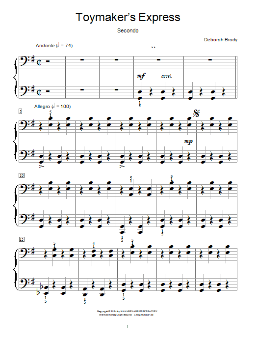 Preview Deborah Brady Toymaker's Express Children sheet music, notes and chords for Piano, SKU: 28142 sheet music, piano notes, chords, guitar tabs, score, transpose, transcribe, how to play, guide, download, learn, tutorial, progression, song, artist, awards, billboard, mtv, vh1, tour, single, album, release