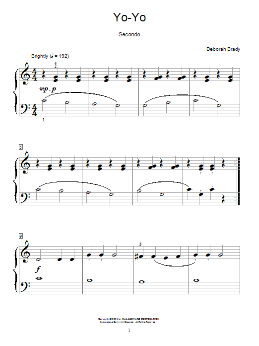 Preview Deborah Brady Yo-Yo Children sheet music, notes and chords for Piano, SKU: 28143 sheet music, piano notes, chords, guitar tabs, score, transpose, transcribe, how to play, guide, download, learn, tutorial, progression, song, artist, awards, billboard, mtv, vh1, tour, single, album, release