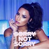 Demi Lovato Sorry Not Sorry Sheet Music and PDF music score - SKU 125261