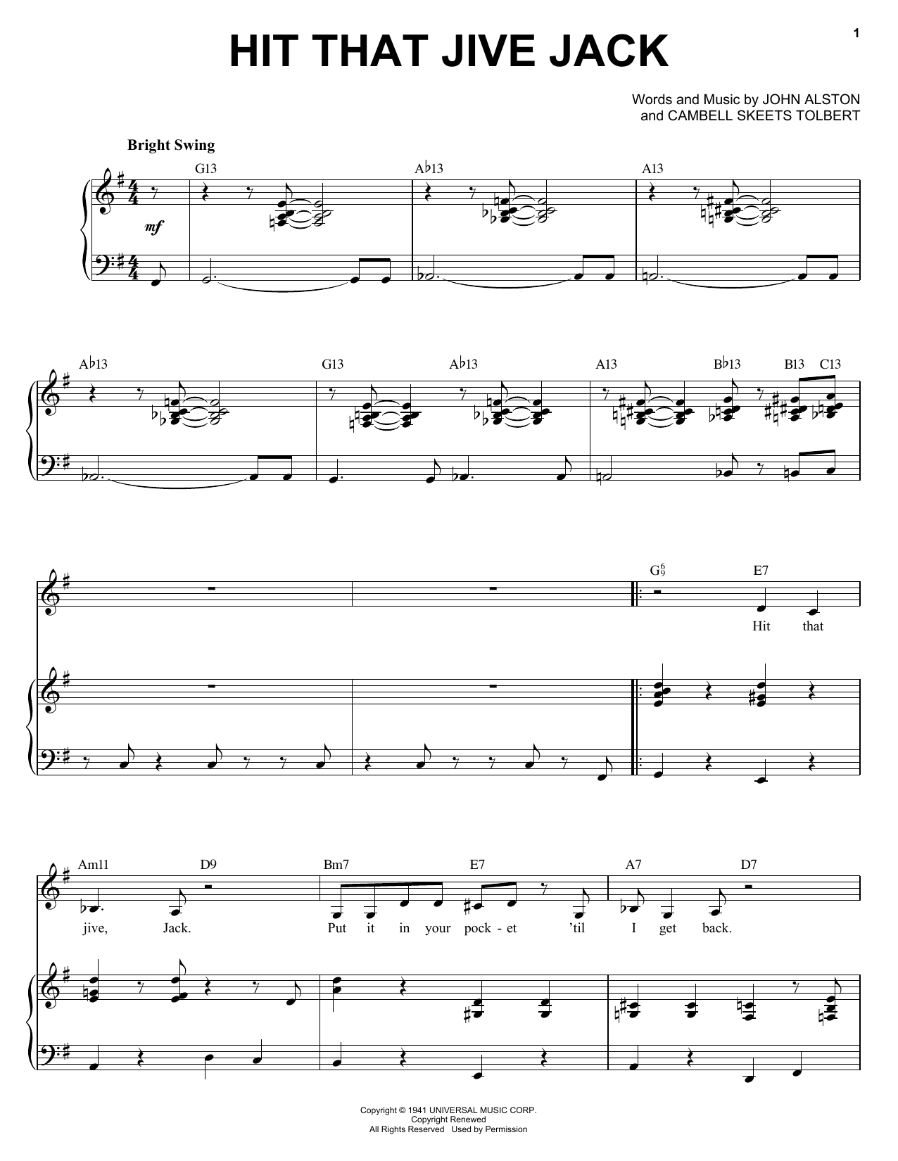 Preview Diana Krall Hit That Jive Jack Jazz sheet music, notes and chords for Clarinet, SKU: 107350 sheet music, piano notes, chords, guitar tabs, score, transpose, transcribe, how to play, guide, download, learn, tutorial, progression, song, artist, awards, billboard, mtv, vh1, tour, single, album, release