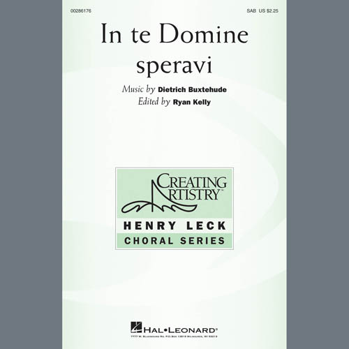Dietrich Buxtehude In Te Domine Speravi (ed. Ryan Kelly profile image