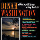 Dinah Washington picture from What A Diff'rence A Day Made released 01/06/2004