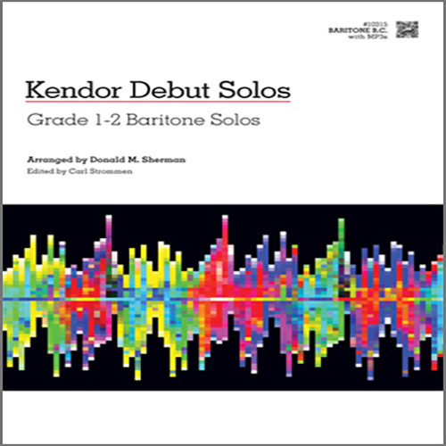 Donald M. Sherman Kendor Debut Solos - Baritone B.C. Sheet Music and PDF music score - SKU 124994