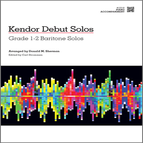 Donald M. Sherman Kendor Debut Solos - Baritone T.C. & B.C. - Piano Accompaniment Sheet Music and PDF music score - SKU 125002