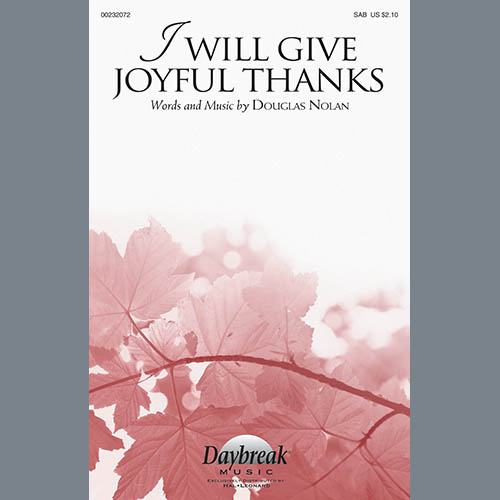 Douglas Nolan I Will Give Joyful Thanks profile image