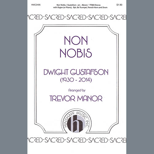 Dwight Gustafson Non Nobis (arr. Trevor Manor) profile image