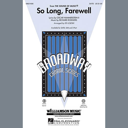 Ed Lojeski So Long, Farewell (from The Sound Of Music) Sheet Music and PDF music score - SKU 68183