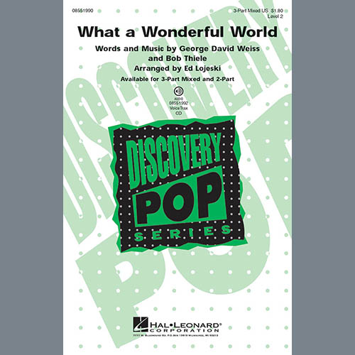 Ed Lojeski What A Wonderful World Sheet Music and PDF music score - SKU 63544