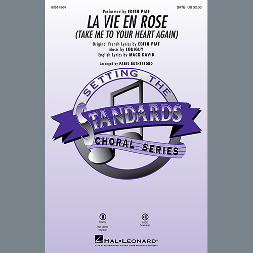 Édith Piaf La Vie En Rose (Take Me To Your Hear profile image