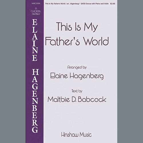Elaine Haggenberg This Is My Father's World profile image