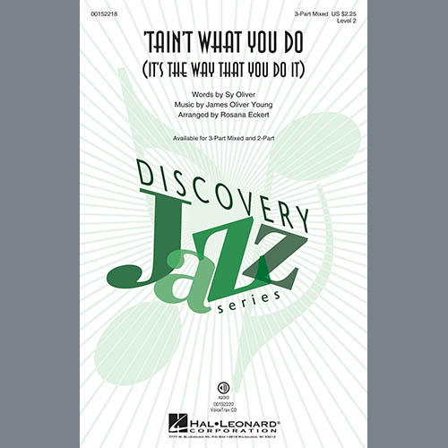 Rosana Eckert 'Tain't What You Do (It's The Way That Cha Do It) Sheet Music and PDF music score - SKU 195616