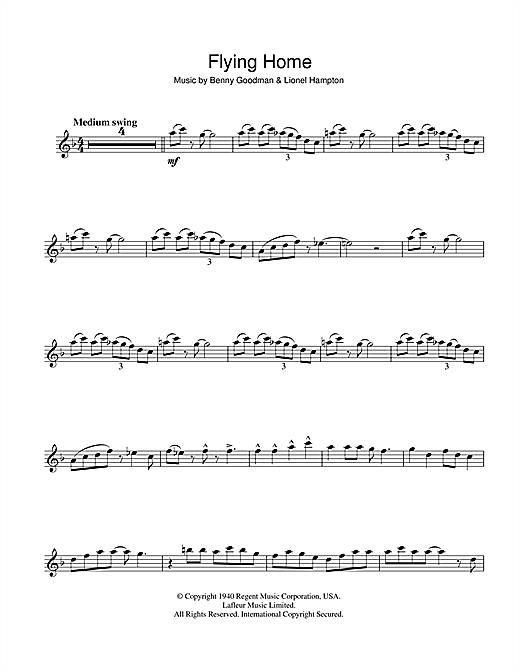 Preview Ella Fitzgerald Flying Home Jazz sheet music, notes and chords for Clarinet, SKU: 108352 sheet music, piano notes, chords, guitar tabs, score, transpose, transcribe, how to play, guide, download, learn, tutorial, progression, song, artist, awards, billboard, mtv, vh1, tour, single, album, release