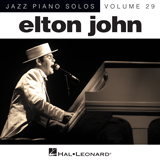 Elton John picture from Blue Eyes [Jazz version] (arr. Brent Edstrom) released 12/09/2013