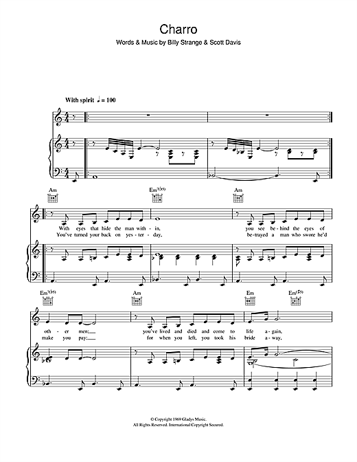Preview Elvis Presley Charro Rock N Roll sheet music, notes and chords for Piano, Vocal & Guitar (Right-Hand Melody), SKU: 114416 sheet music, piano notes, chords, guitar tabs, score, transpose, transcribe, how to play, guide, download, learn, tutorial, progression, song, artist, awards, billboard, mtv, vh1, tour, single, album, release