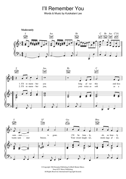 Preview Elvis Presley I'll Remember You Rock N Roll sheet music, notes and chords for Piano, Vocal & Guitar (Right-Hand Melody), SKU: 121178 sheet music, piano notes, chords, guitar tabs, score, transpose, transcribe, how to play, guide, download, learn, tutorial, progression, song, artist, awards, billboard, mtv, vh1, tour, single, album, release