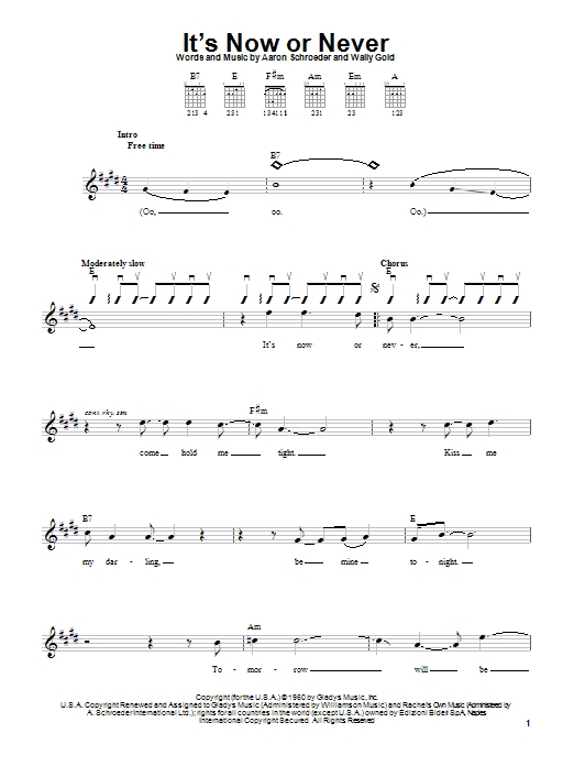 Preview Elvis Presley It's Now Or Never Pop sheet music, notes and chords for Clarinet, SKU: 46021 sheet music, piano notes, chords, guitar tabs, score, transpose, transcribe, how to play, guide, download, learn, tutorial, progression, song, artist, awards, billboard, mtv, vh1, tour, single, album, release