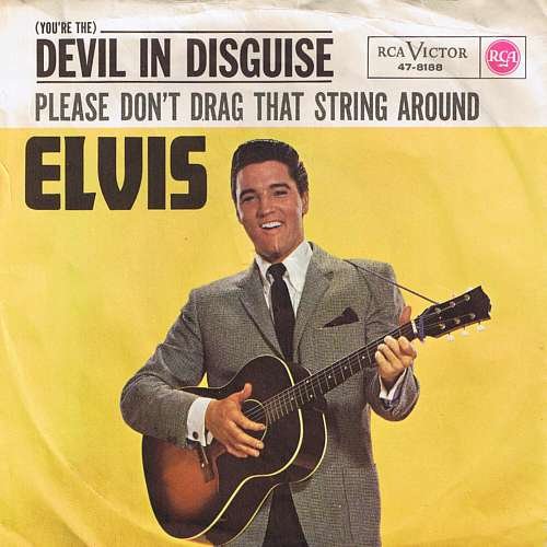 Elvis Presley Elvis Presley, Please Don't Drag That String Around, Piano, Vocal & Guitar (Right-Hand Melody)