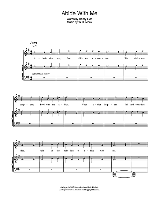 Preview Emeli Sandé Abide With Me Traditional sheet music, notes and chords for Piano & Vocal, SKU: 114578 sheet music, piano notes, chords, guitar tabs, score, transpose, transcribe, how to play, guide, download, learn, tutorial, progression, song, artist, awards, billboard, mtv, vh1, tour, single, album, release