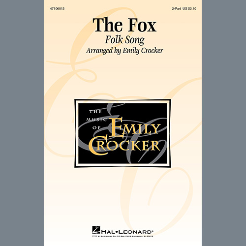 Emily Crocker The Fox (Folk Song) Sheet Music and PDF music score - SKU 487063
