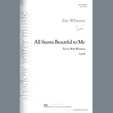 Eric Whitacre picture from All Seems Beautiful To Me released 03/22/2023