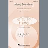 Ernie Lijoi picture from Merry Everything (arr. Paul Saccone) released 08/13/2020