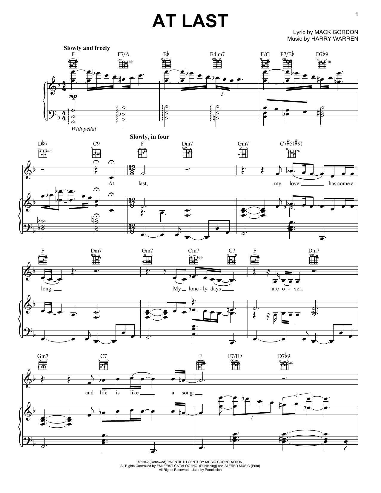 Preview Etta James At Last Classics sheet music, notes and chords for Piano & Vocal, SKU: 121279 sheet music, piano notes, chords, guitar tabs, score, transpose, transcribe, how to play, guide, download, learn, tutorial, progression, song, artist, awards, billboard, mtv, vh1, tour, single, album, release