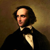 Felix Mendelssohn Bartholdy picture from Allegretto tranquillo released 08/27/2018