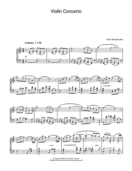 Preview Felix Mendelssohn Violin Concerto In E Minor, 2nd Movement: Andante Classical sheet music, notes and chords for Piano, SKU: 28188 sheet music, piano notes, chords, guitar tabs, score, transpose, transcribe, how to play, guide, download, learn, tutorial, progression, song, artist, awards, billboard, mtv, vh1, tour, single, album, release
