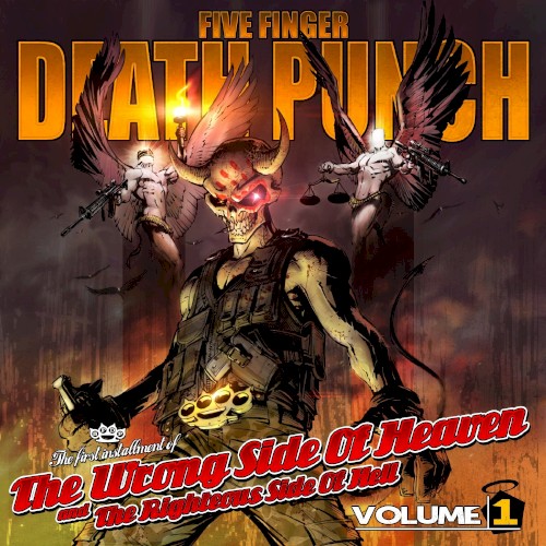 Five Finger Death Punch picture from Burn MF released 07/01/2014
