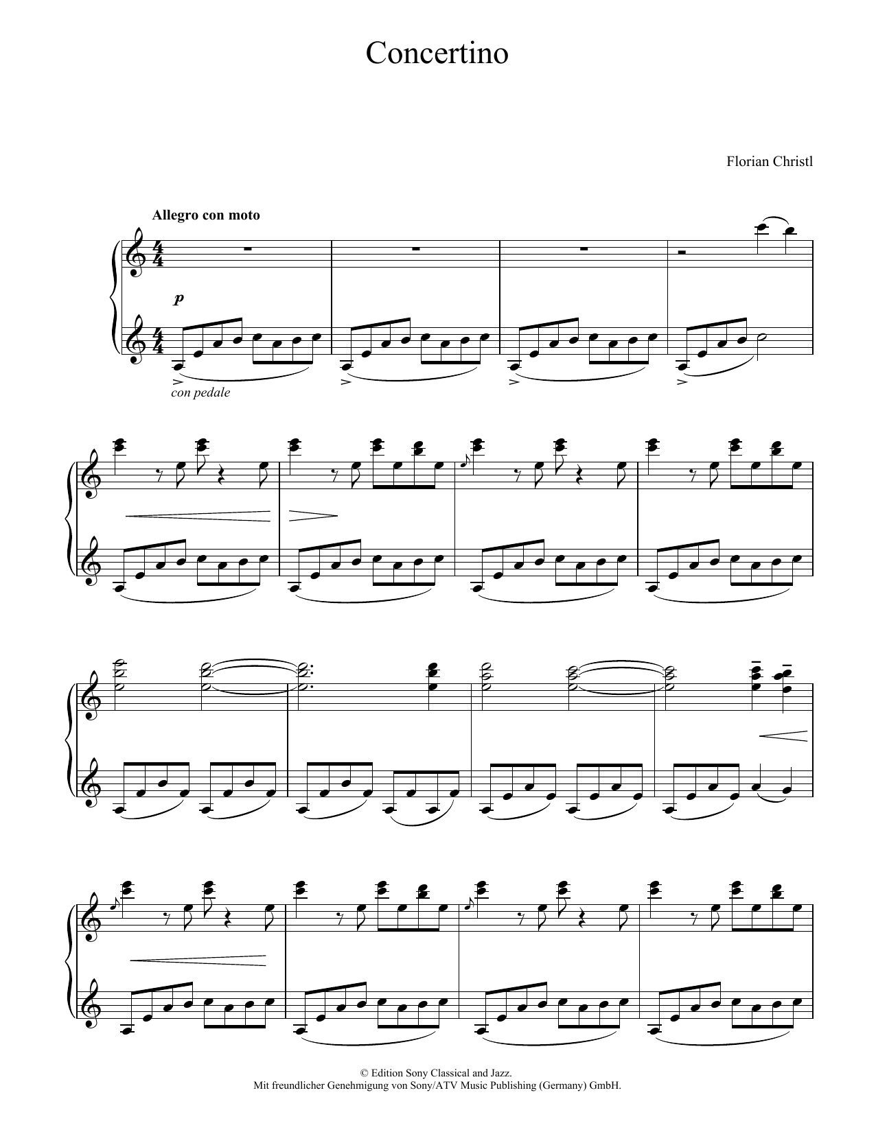 Preview Florian Christl Concertino Pop sheet music, notes and chords for Piano Solo, SKU: 403268 sheet music, piano notes, chords, guitar tabs, score, transpose, transcribe, how to play, guide, download, learn, tutorial, progression, song, artist, awards, billboard, mtv, vh1, tour, single, album, release